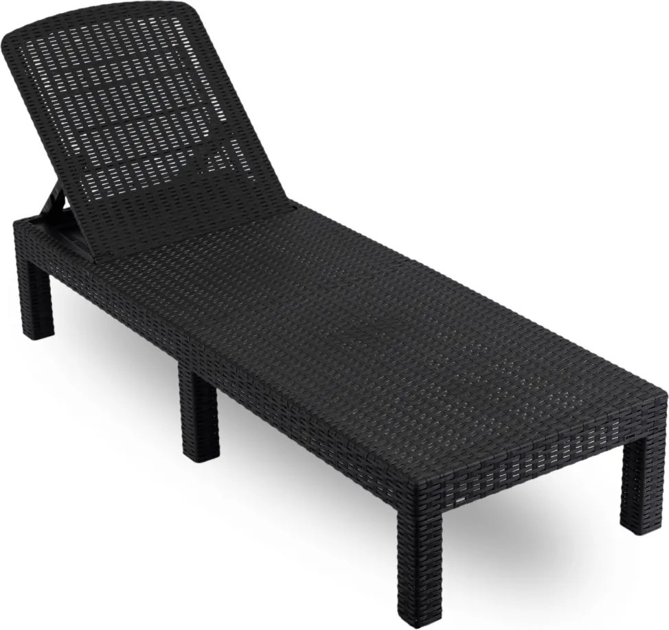 Fotel Ogrodowy ARIZONA Czarny Technorattan