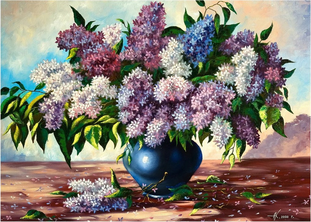 Kép - Orgován csokor (70x50 cm)