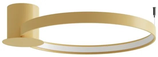 Thoro TH.223 - RIO mennyezeti LED lámpatest, 30W, 230V, CRI 98, 4000K, Ø 55 cm, arany