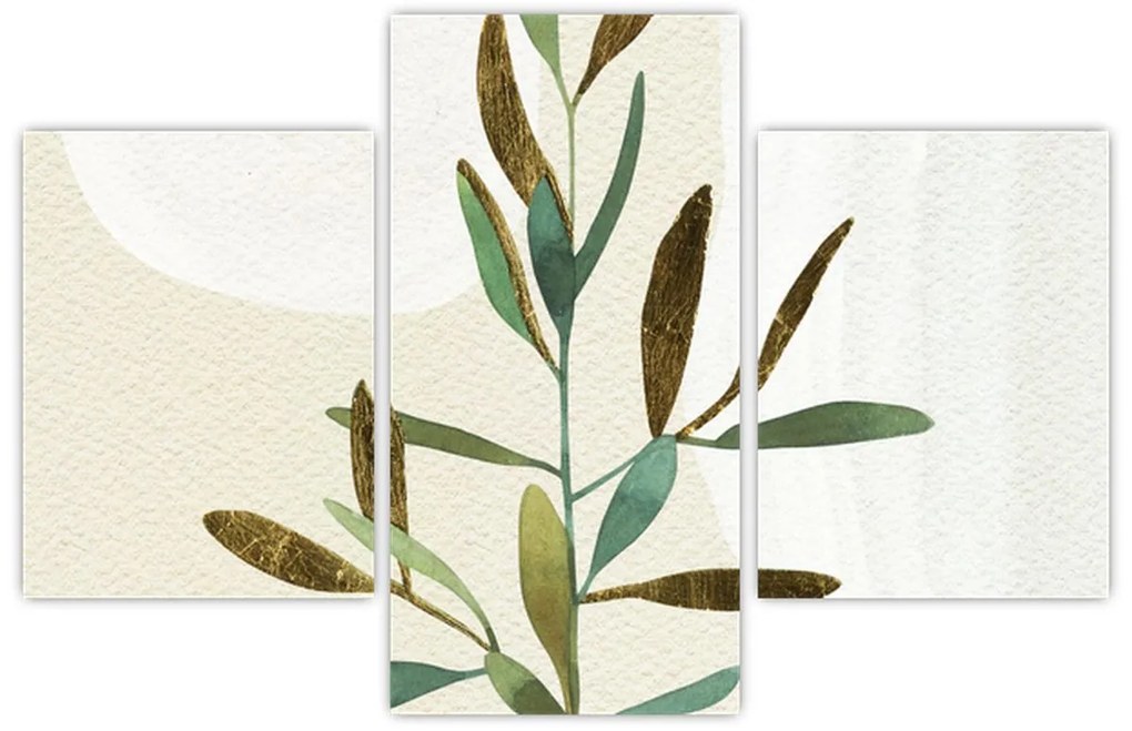 Kép - Akvarell ág N⁰2 (90x60 cm)