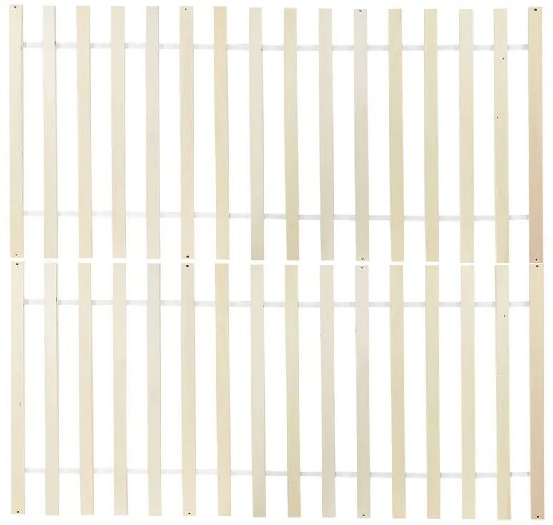 Franciaágy 180 cm VALLES (ágyráccsal) (fehér). 1007550