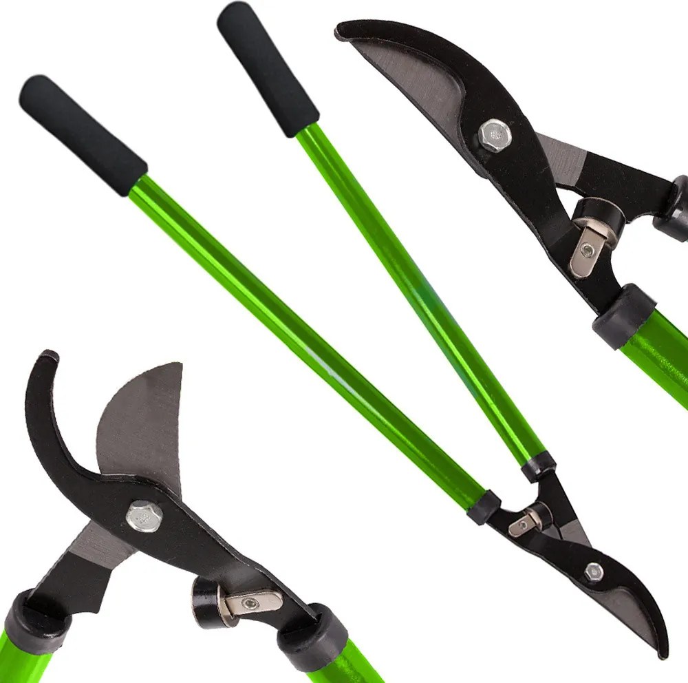 Kézi metszőolló bokor ágakhoz hosszú üllő metszőolló