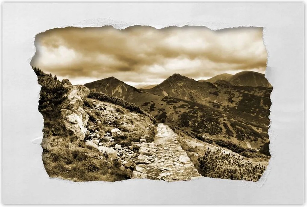 Poszterek 60x40 Tátra Lengyel hegyek Kilátás