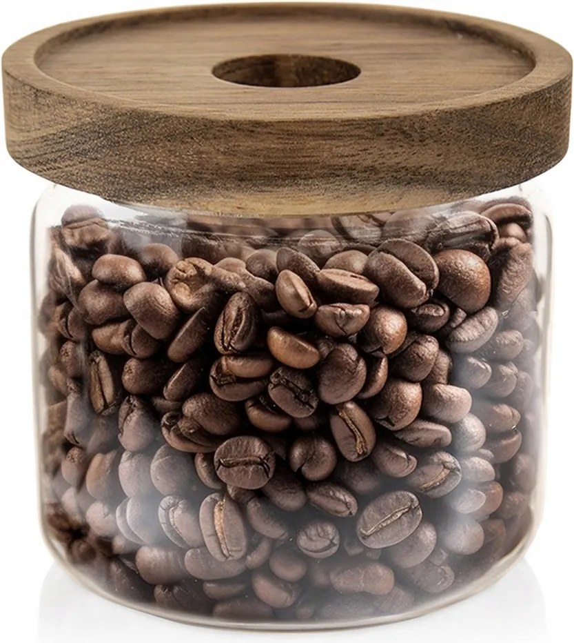 Konyhai üvegtartály légmentesen záródó élelmiszer-ipari termékekhez 0,5L