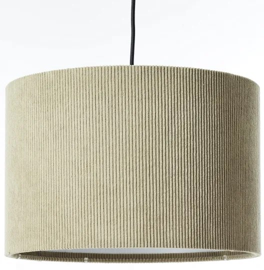 Brilliant - Csillár zsinóron TONY 1xE27/20W/230V átm. 35 cm barna