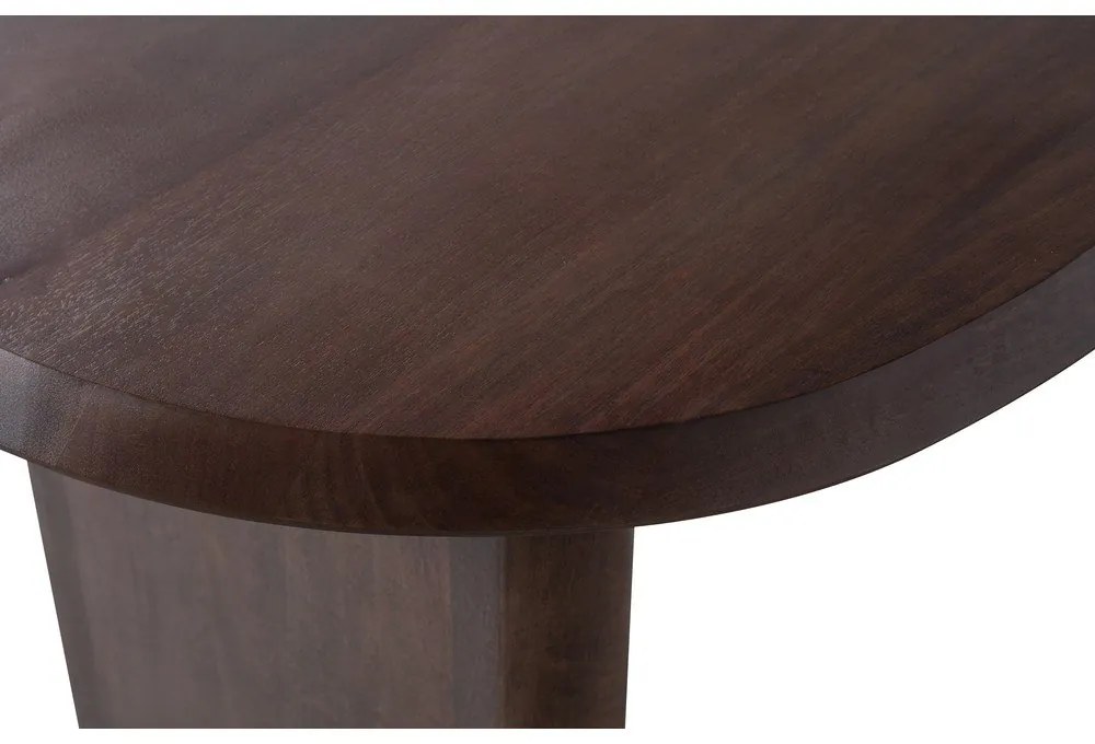 Étkezőasztal diófa dekorral 90x180 cm Ellips – vtwonen