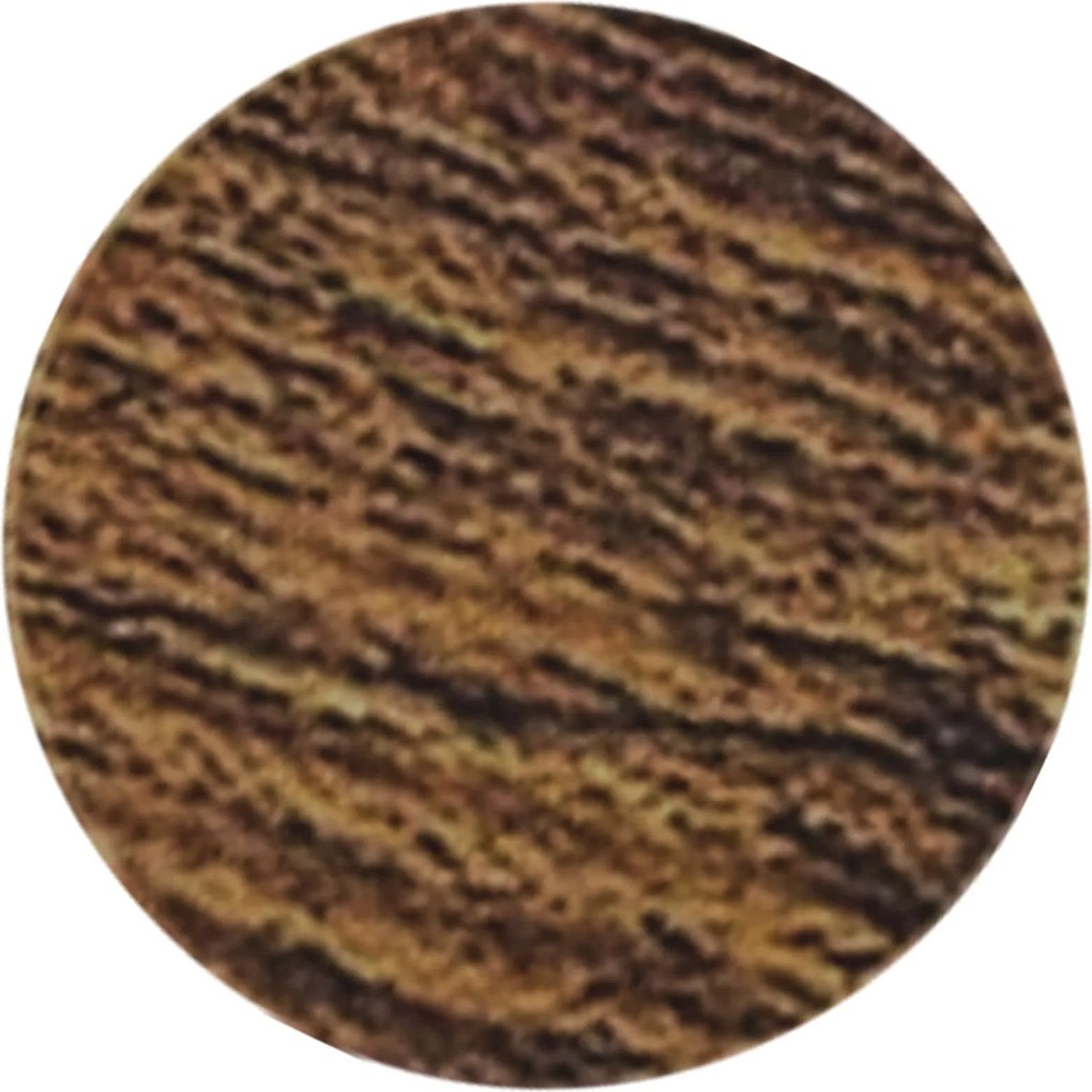 vidaXL Öntapadó csavar borító 12 pcs Füstölt tölgy Ø 20 x 0,5 mm