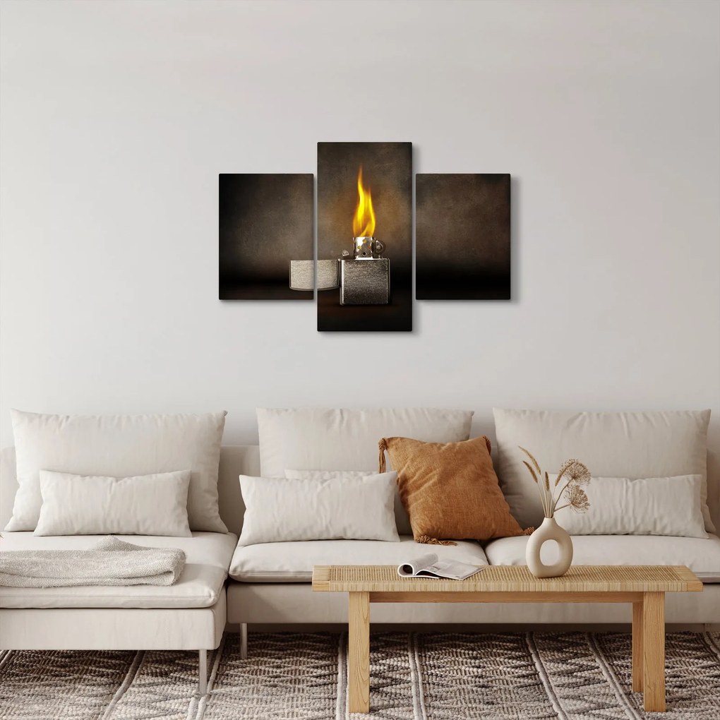 Egy öngyújtó képe (90x60 cm)