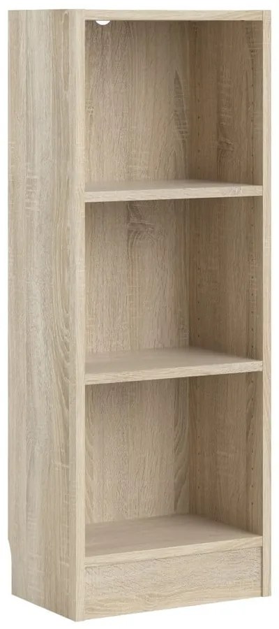 Basic könyvespolc tölgyfa dekorral, 41 x 107 cm - Tvilum
