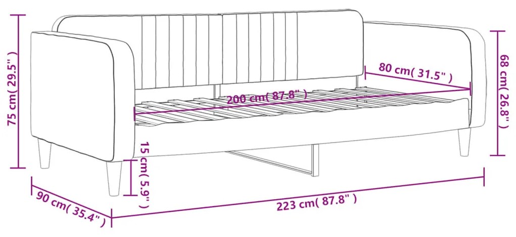 sötétzöld bársony kanapéágy 80 x 200 cm