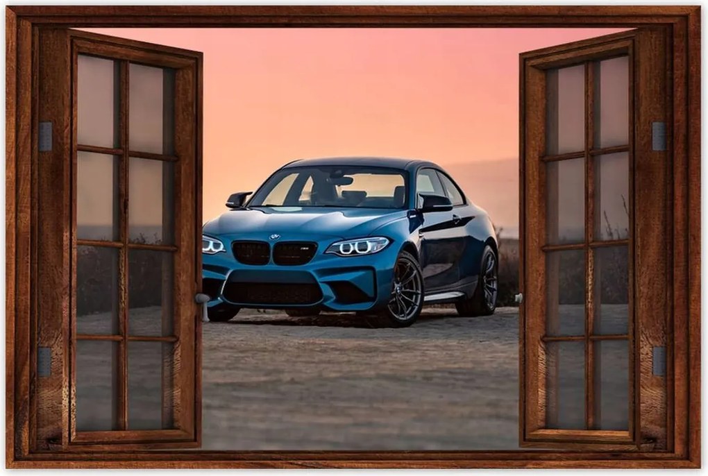 Poszterek 60x40 Naplemente Bmw Auto