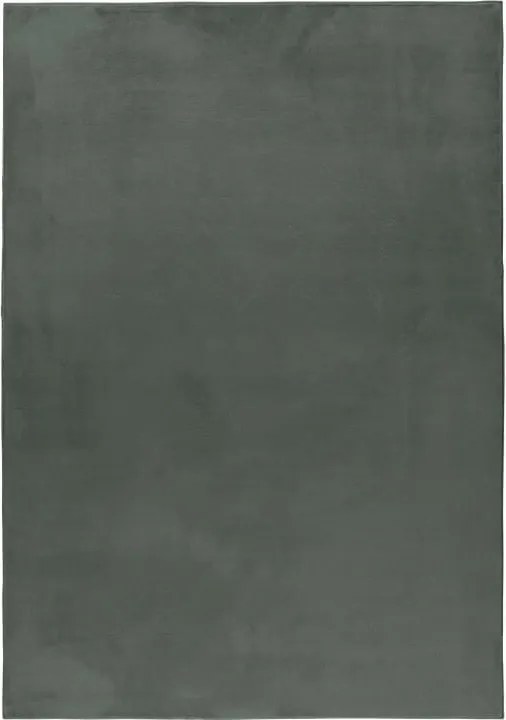 Shaggy plüss szőnyeg nappaliba, hálószobába Puff zöld 80x250 cm