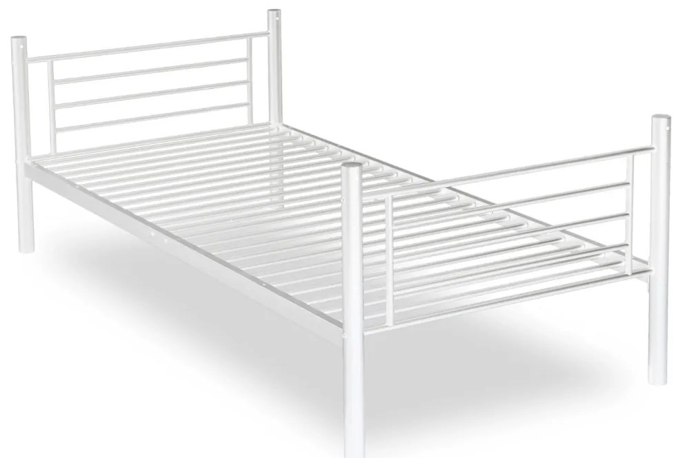 Emeletes Fém Ágykeret Fehér Színben. 90x200 cm RODEZ