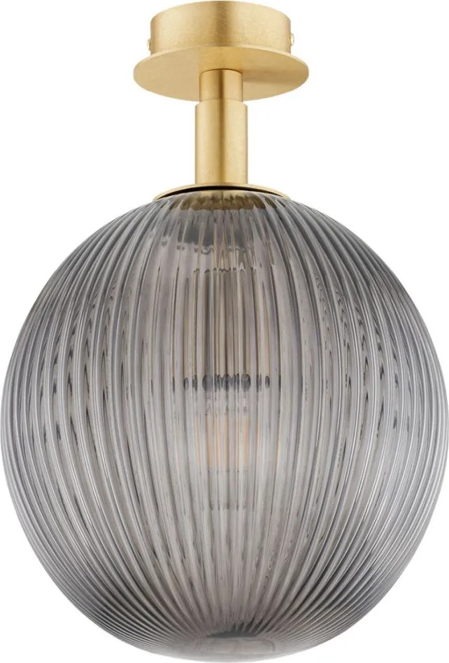 ARGON 8511 PALOMA Glamour Mennyezeti Lámpa Füstös, Csiszolt Sárgaréz E27 IP20