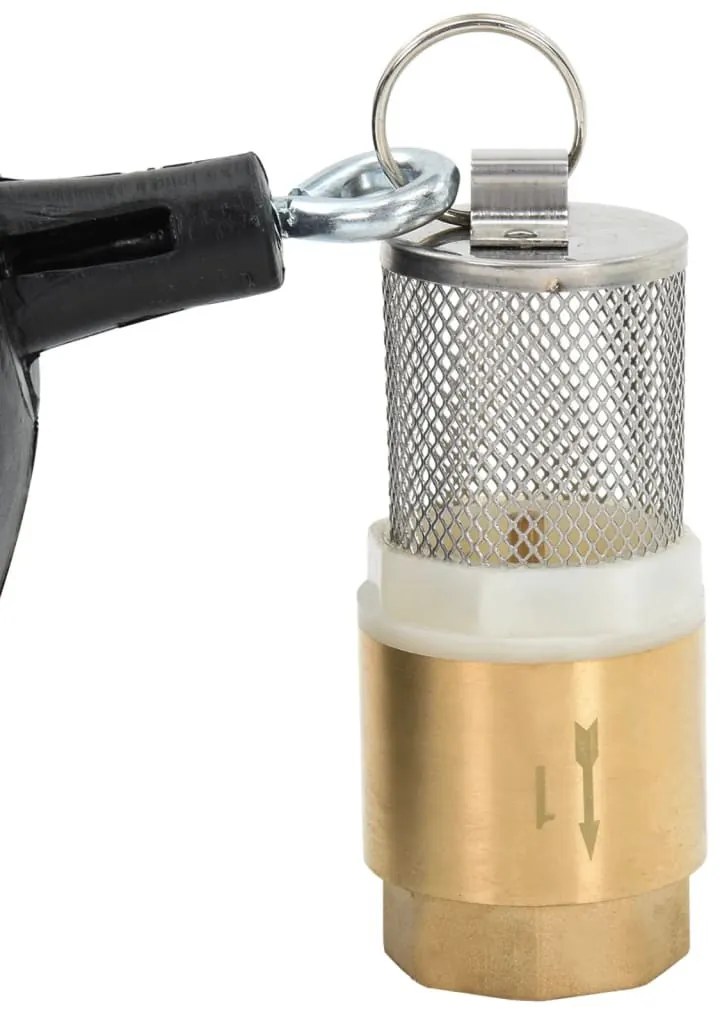 zöld PVC szívótömlő sárgaréz csatlakozókkal 1,1 4 m"