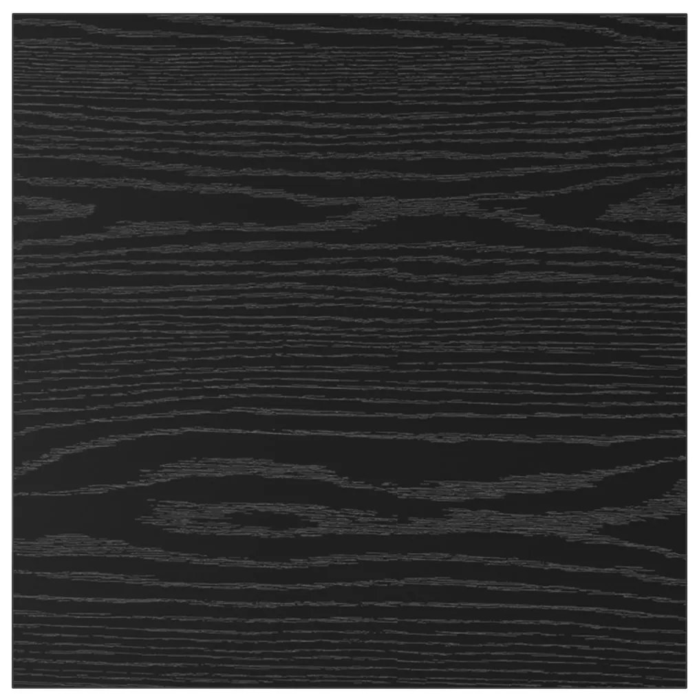 Könyvespolc Lapok - 4 db, Fekete tölgy, 40x40x1.5 cm, műgyantából.