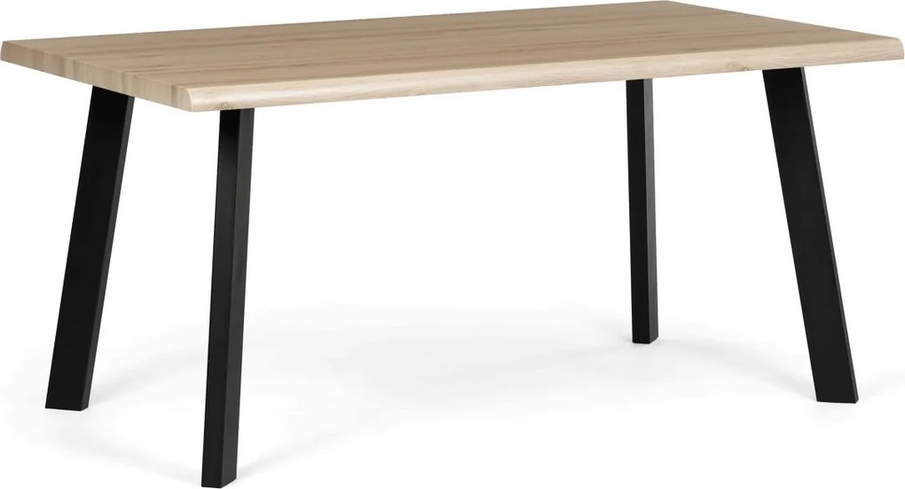 Étkezőasztal 160 × 90 cm MDF vad tölgy OAK