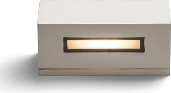 RENDL WOOP fali lámpa fehér 230V R7s 78mm 12W IP54