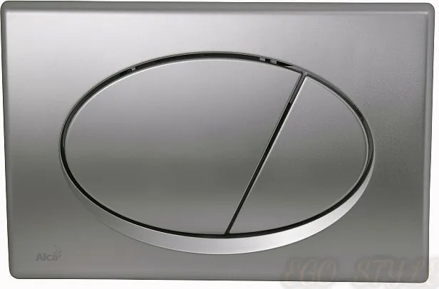 AlcaPLAST Öblítőgomb króm matt M72 Delfin