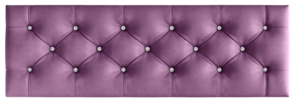 CHESTERFIELD pad 120x40 cm Lila