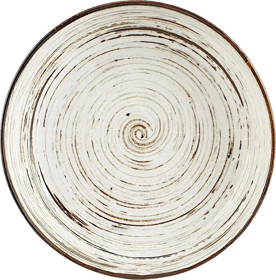 Nosztalgia Fehér Porcelán Mélytányér 21cm nordica Alumínium Bogucice