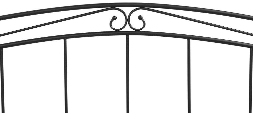 Széthúzható ágy 80 cm TULO (fekete) (ágyráccsal). 1022656