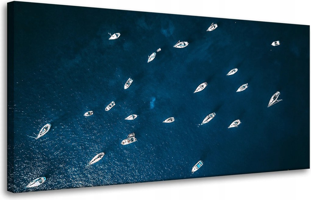 Vászonkép Természet Hajók Csónakok Tenger Óceán 80x40