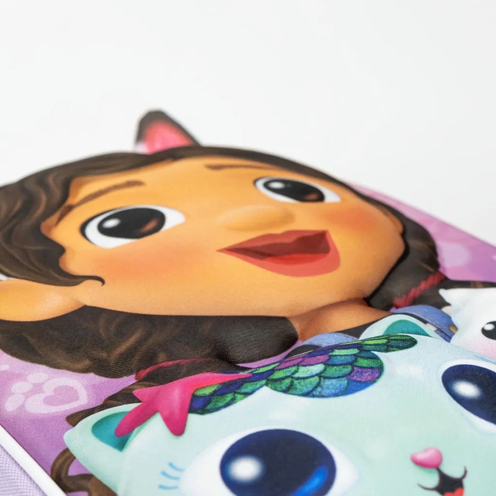 Gabi babaháza Kitty Crew 3D hátizsák, táska 31 cm