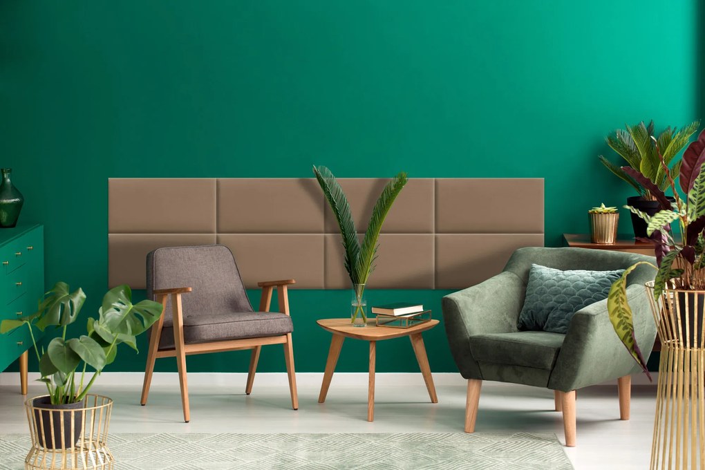 Kárpitozott panel - Téglalap - 70x30cm Szín: Khaki