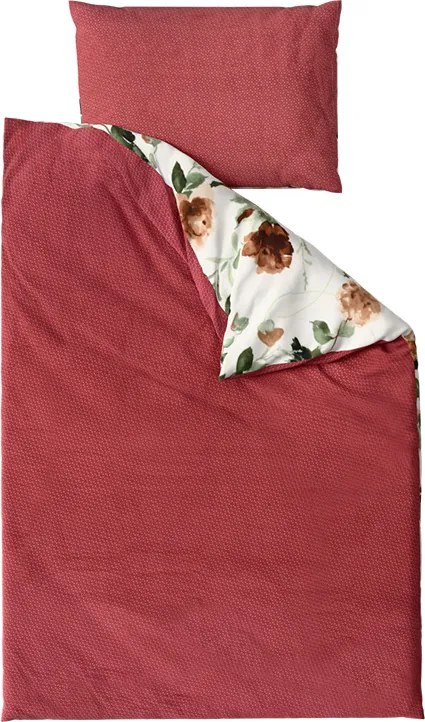 Kétoldalas ágyneműhuzat DUO SENSE ROSALIA mintás + párnahuzat 40x50 cm INGYEN Ágyneműhuzat mérete: 70 x 90 cm | 140 x 200 cm