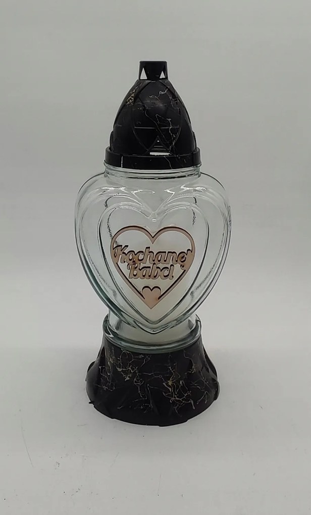 Közepes Szív P-81/ Fa Medál Kedves Nagymama