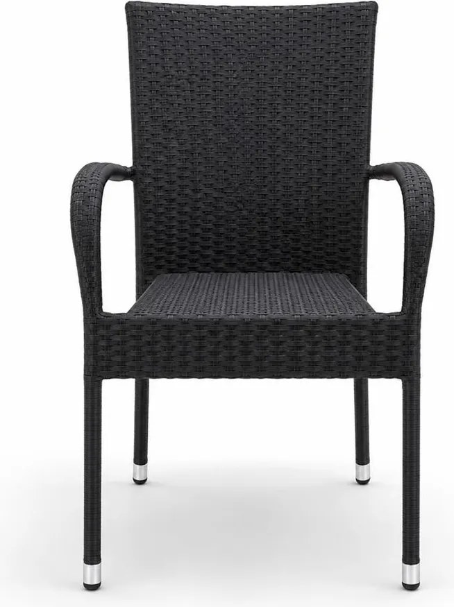 PARIS Kerti rattan szék szett - 6 db
