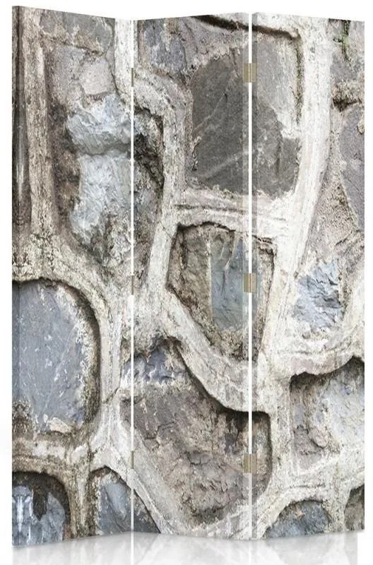 Gario Paraván Szürke kofal Méret: 180 x 170 cm, Kivitelezés: Klasszikus paraván