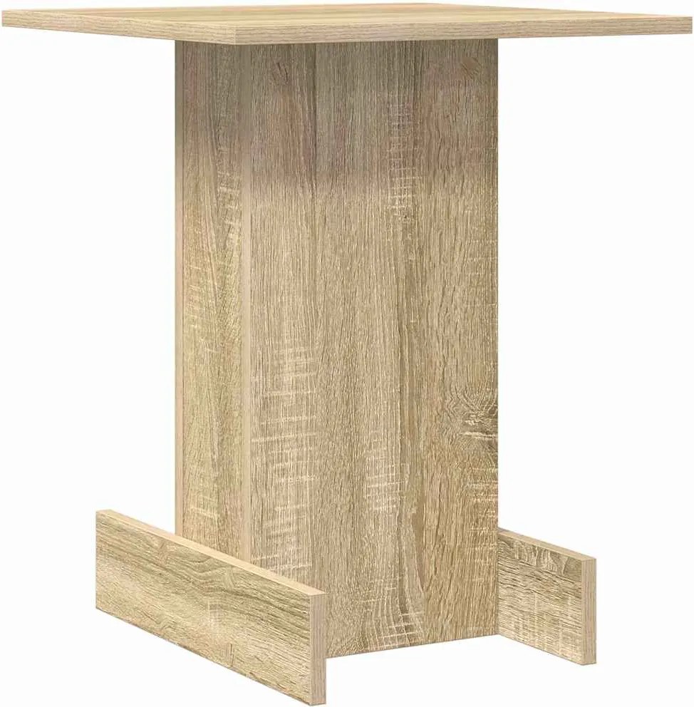 vidaXL Végasztal Sonoma tölgy 44,5 x 45 x 55 cm Faanyag