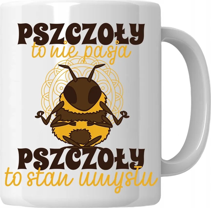 Méhes bögre Nem Szenvedély Ajándék Méhésznek