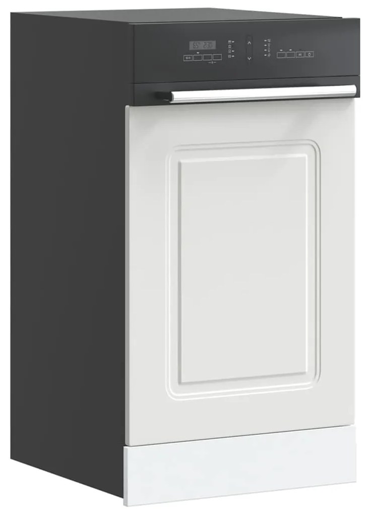 mosogatógép panel Kalmar fehér 45x1,5x67 cm mérnöki fa