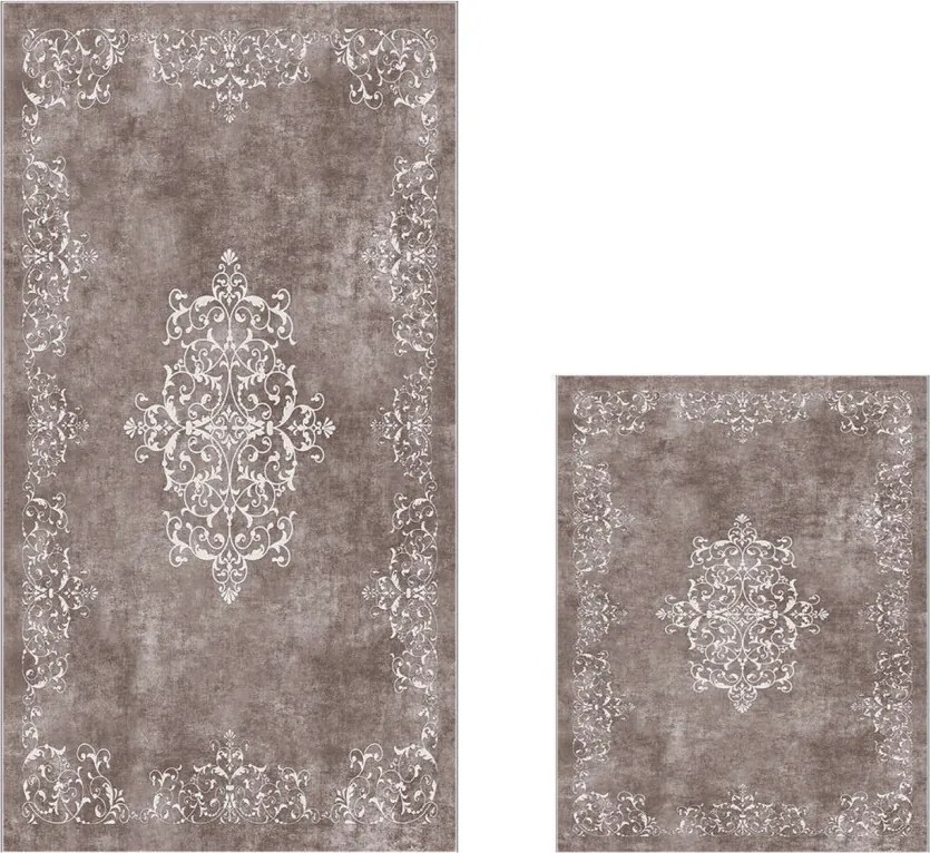 510616 taupe szürke fürdőszobai szőnyeg