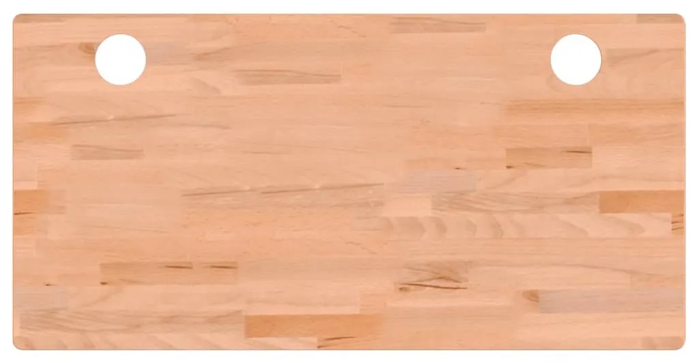 tömör bükkfa íróasztallap 110 x 55 x 1,5 cm