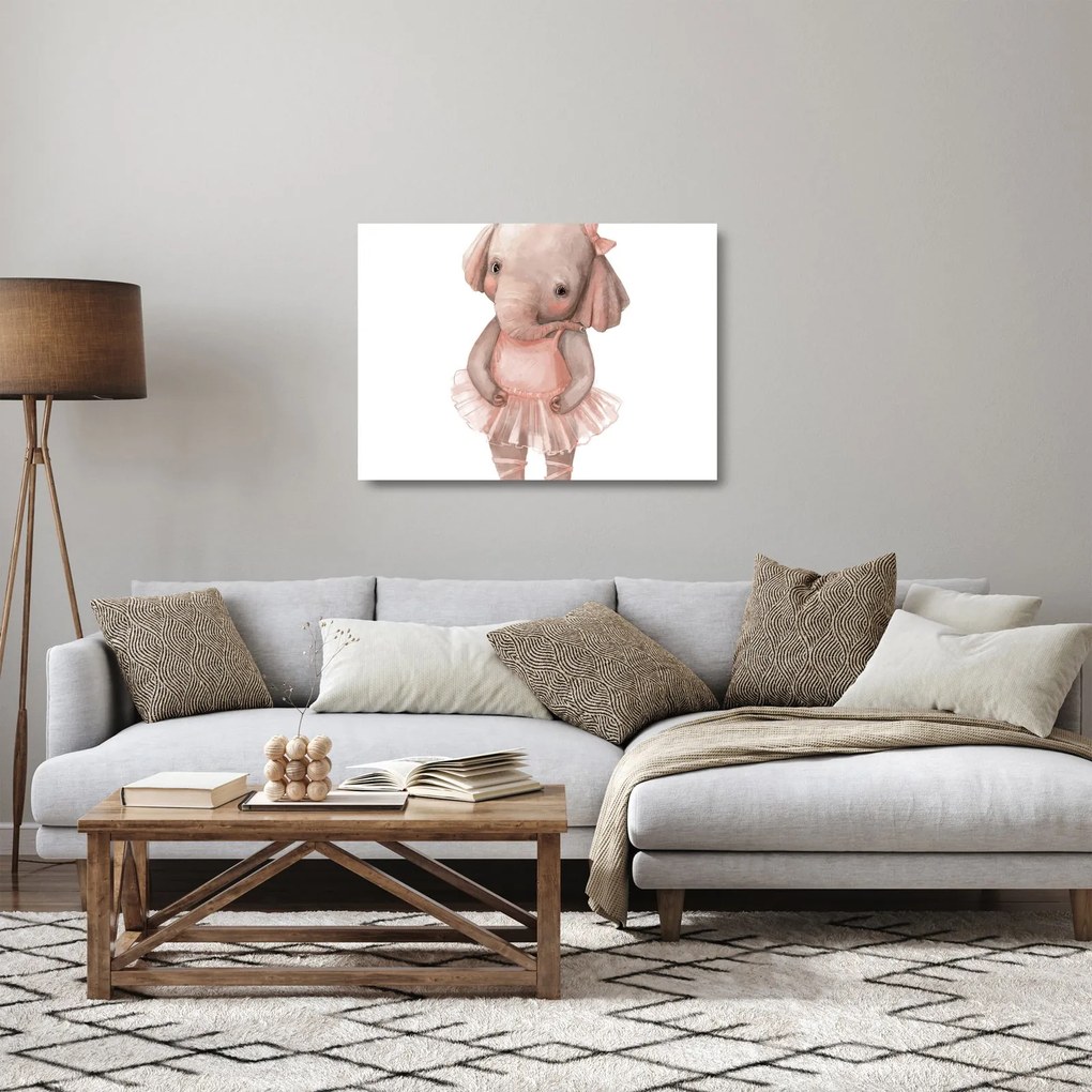Üveg kép - Akvarell állatka N⁰5 (70x50 cm)