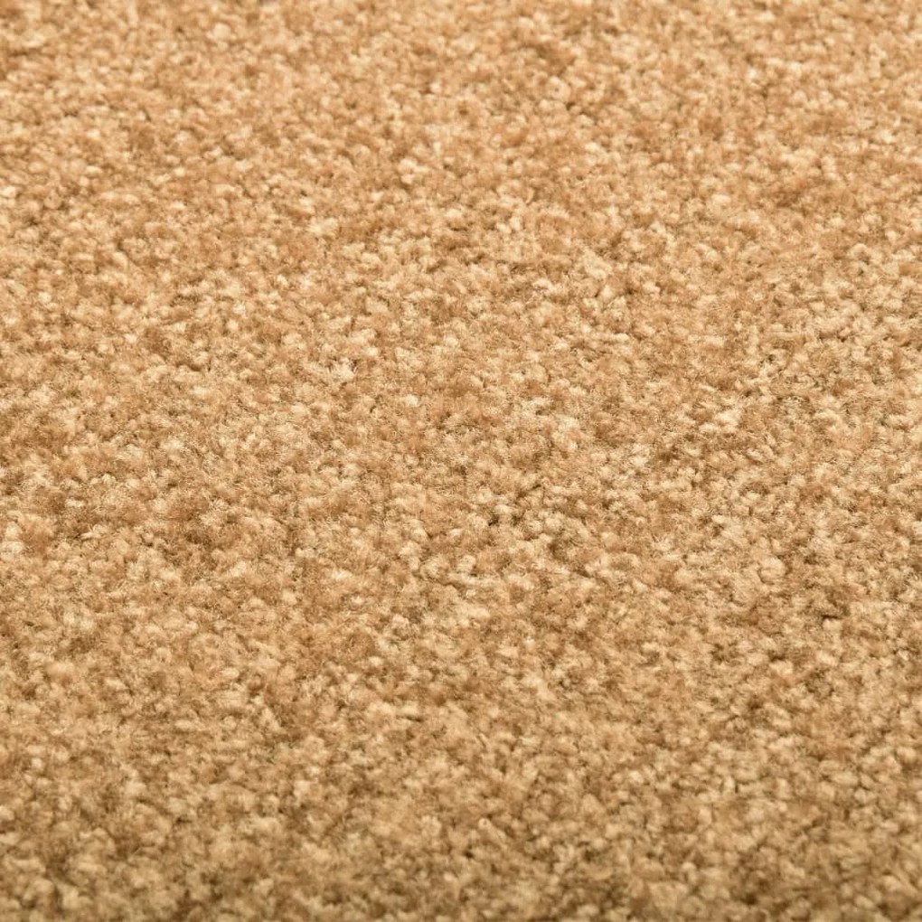 vidaXL krémszínű kimosható lábtörlő 60 x 90 cm