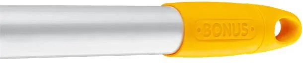 Nyél, menetes, alukróm, 140 cm, BONUS Heavy Duty , fehér (KHT1509)
