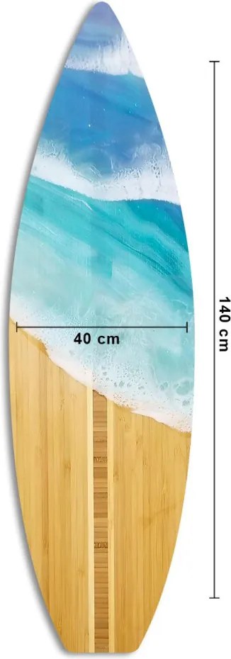 SRF3887 MDF falikép, 40 x 140 cm