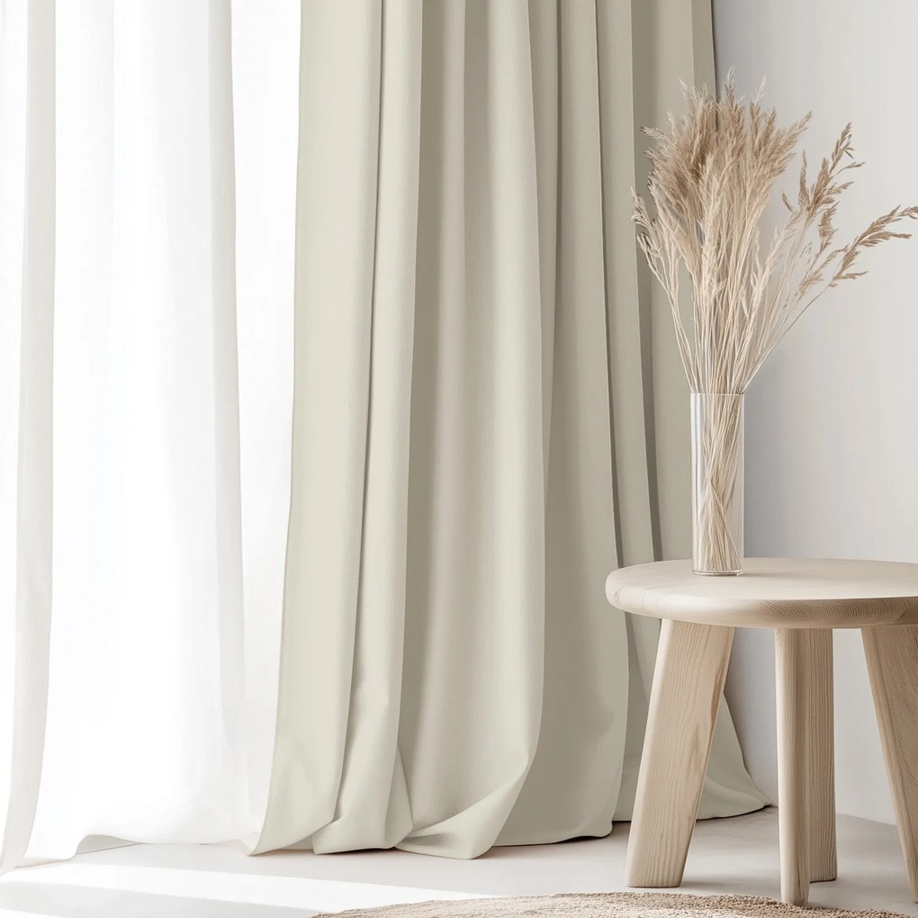 Goldea dekoratív drapéria - természetes 200x150 cm