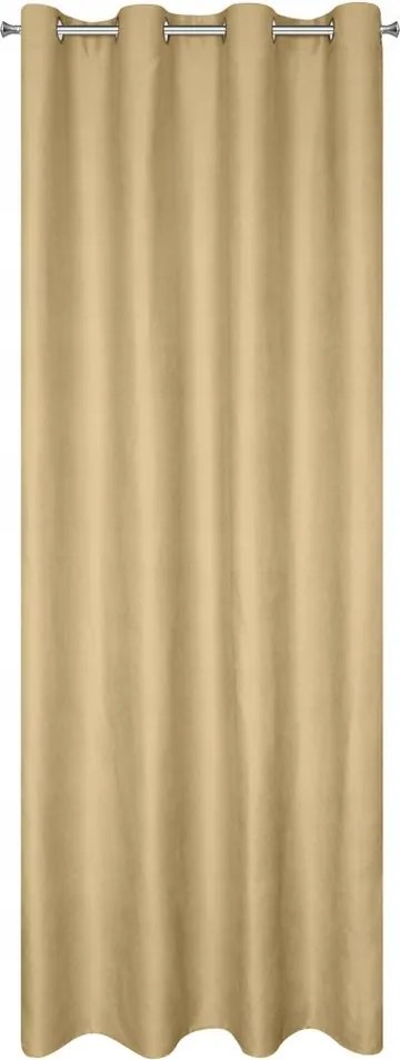 Függöny készre szerelve Ada 140x250 bézs