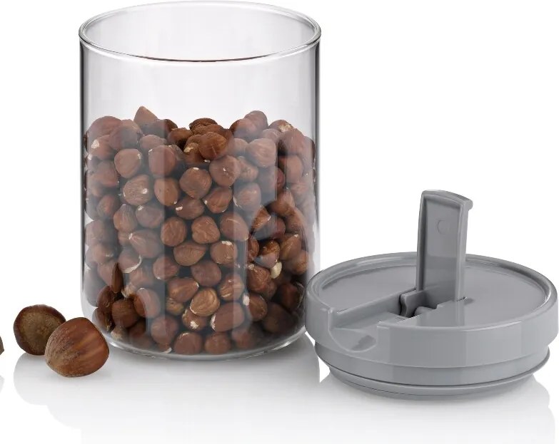 Kela ARIK üveg rároló 900 ml, szürke, 0,9 l
