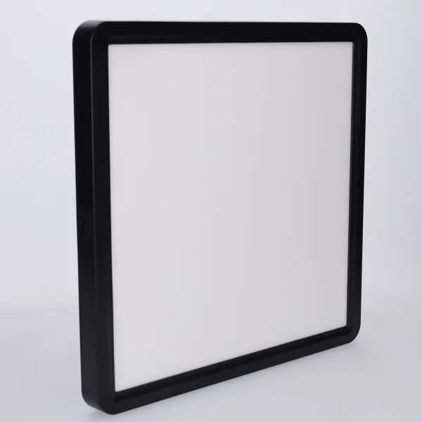 Brilagi - LED mennyezeti lámpatest ESTELA SQUARE LED/24W/230V 31x31 cm fekete