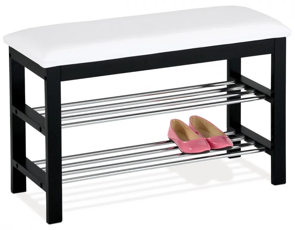 Suport modern pentru depozitarea pantofilor culoare neagră 83168-06