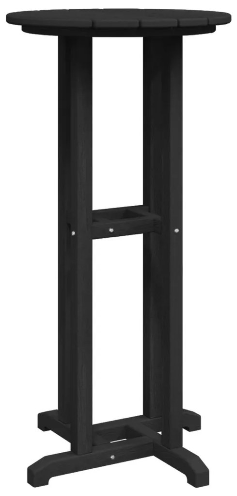 Bárasztal Fekete 55x55x107 cm HDPE