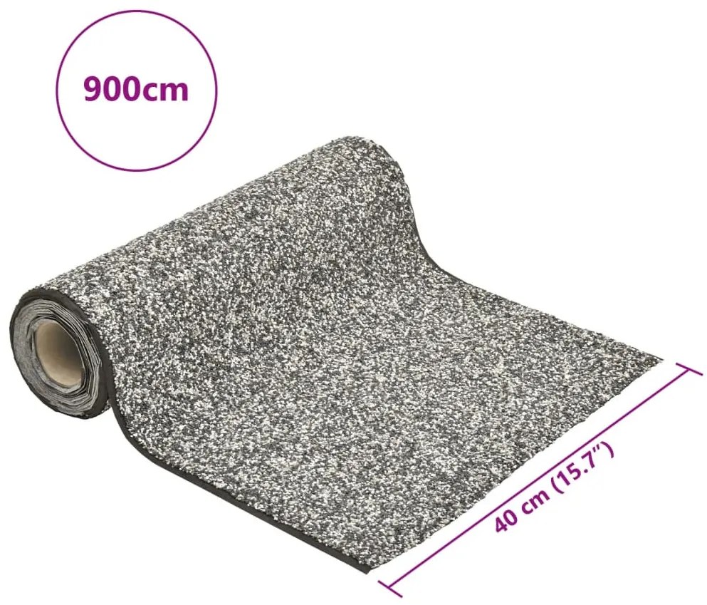 szürke kőzúzalékos tófólia 900 x 40 cm