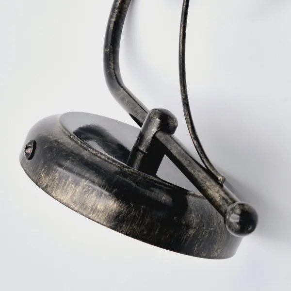 Fali lámpa DONATO 1xE14x40W/230V patinás